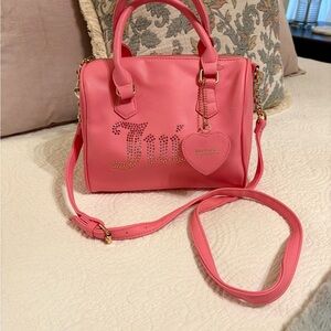 Juicy Couture Pink Satchel with Double Handles